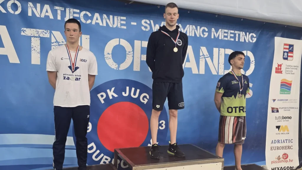 Plivači Jadere na međunarodnom plivačkom natjecanju Zlatni Orlando u Dubrovniku