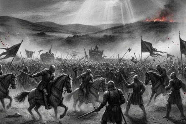 Naslovna scena bitke Bitka kod Barneta