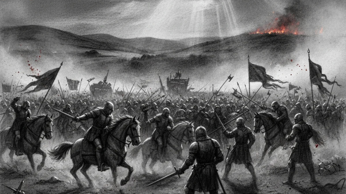 Naslovna scena bitke Bitka kod Barneta