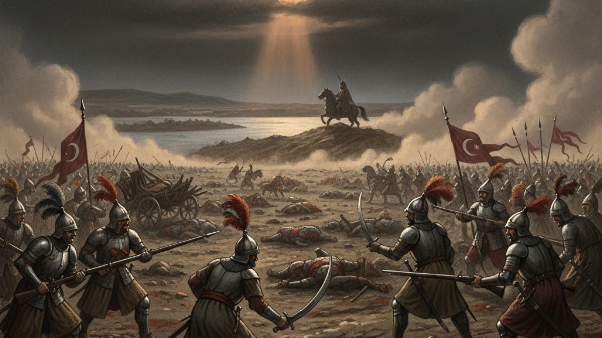 Naslovna scena bitke Bitka kod Mohača 1526