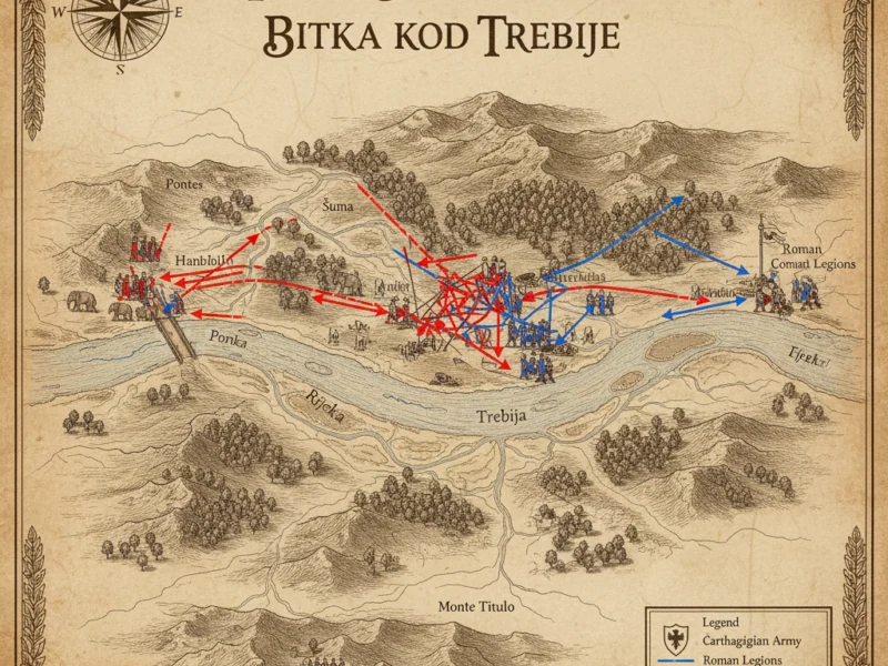 Ilustracija za bitku Bitka kod Trebije – dio 1