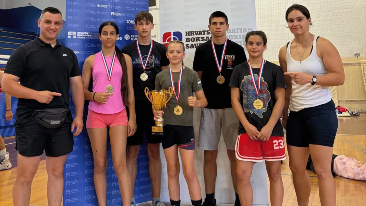 Boksači BK Ares Diabolik na prvenstvu Hrvatske u Solinu s osvojenim medaljama