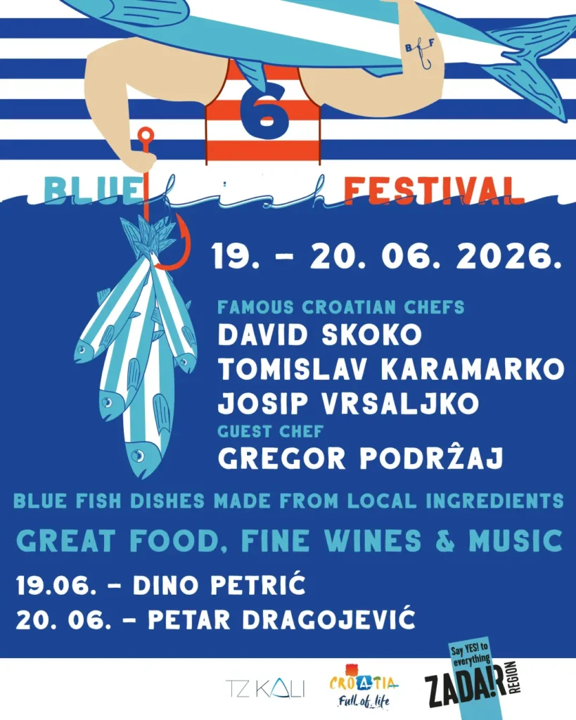 Blue Fish Festival u Kalima uz more s gastronomskom ponudom plave ribe