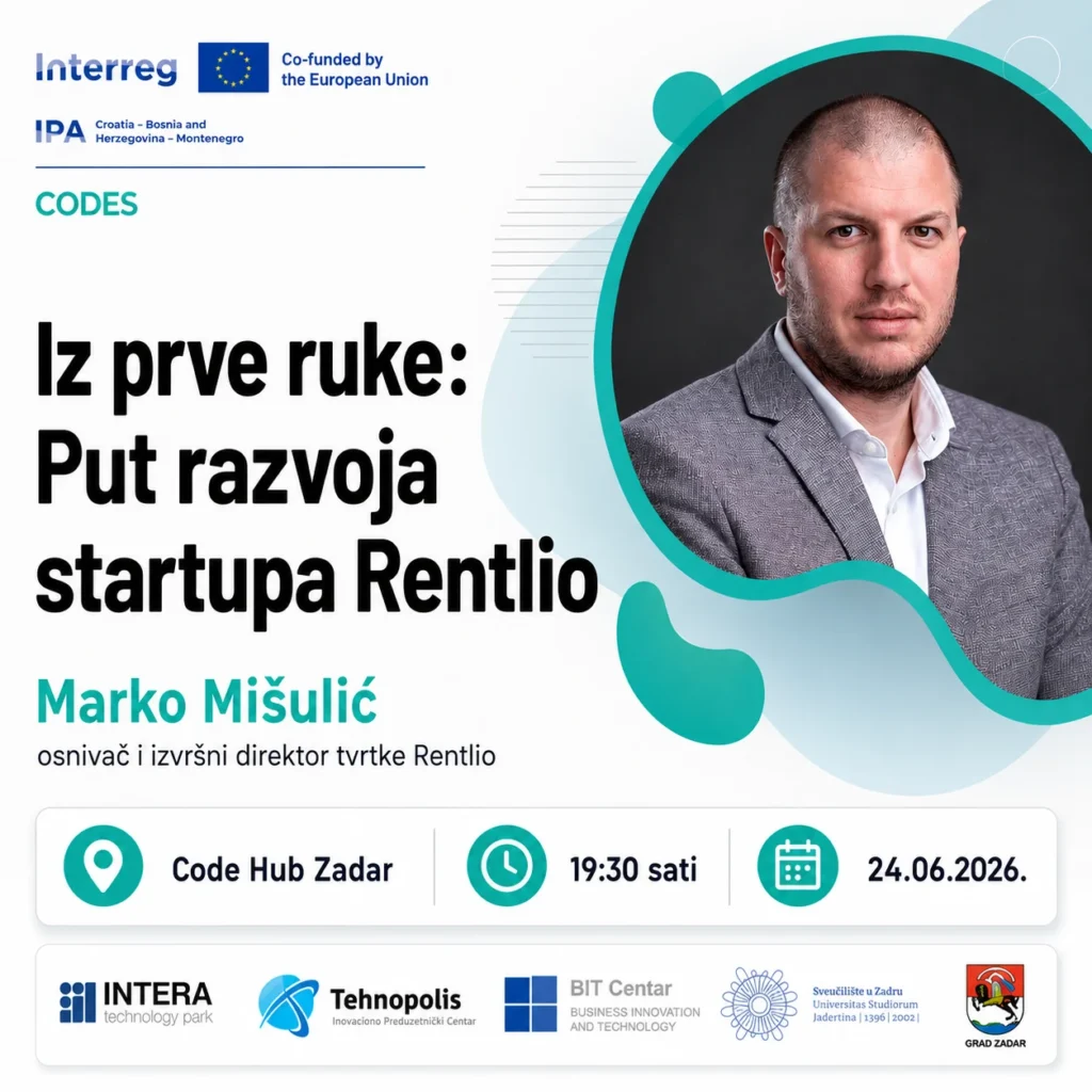 Meetup u Code Hubu Zadar o startupima i umjetnoj inteligenciji
