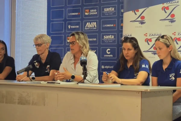 Konferencija za medije ŽKK Zadar u dvorani Višnjik