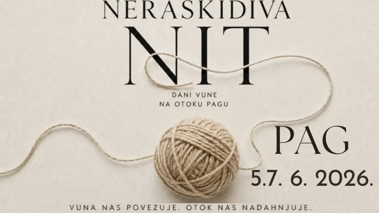 Manifestacija Neraskidiva nit – Dani vune na otoku Pagu 2026.