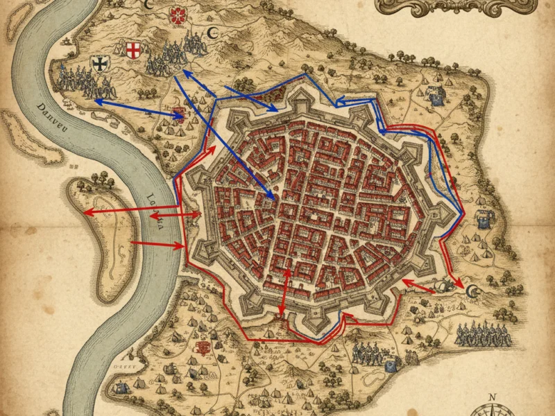 Ilustracija za bitku Opsada Beča 1683 – dio 1