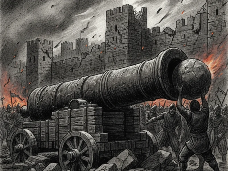 Ilustracija za bitku Opsada Carigrada 1453 – dio 2
