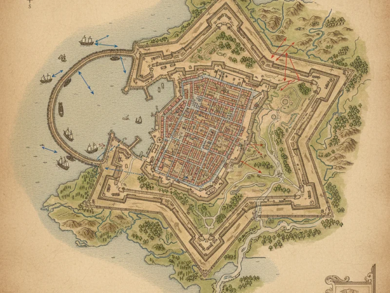 Ilustracija za bitku Opsada La Rochelle – dio 1