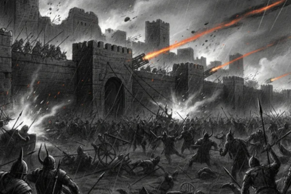 Naslovna scena bitke Opsada Ravenne