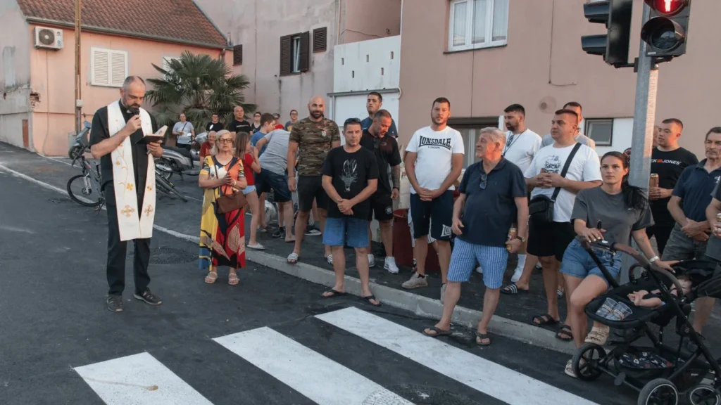 Otvorenje dionice Ulice Nikole Tesle na Plovaniji uz druženje mještana