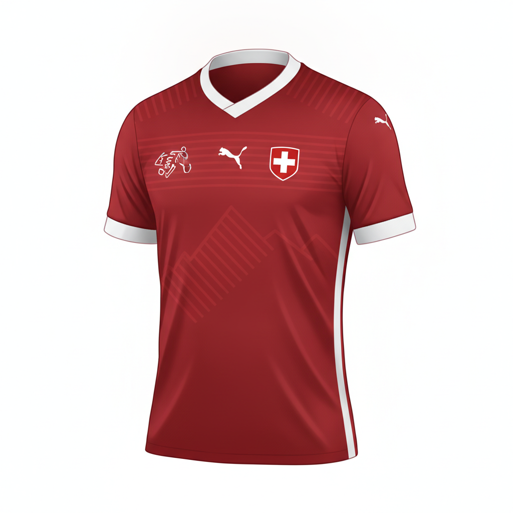 Skupina B Svjetsko prvenstvo 2026 – dres Švicarska