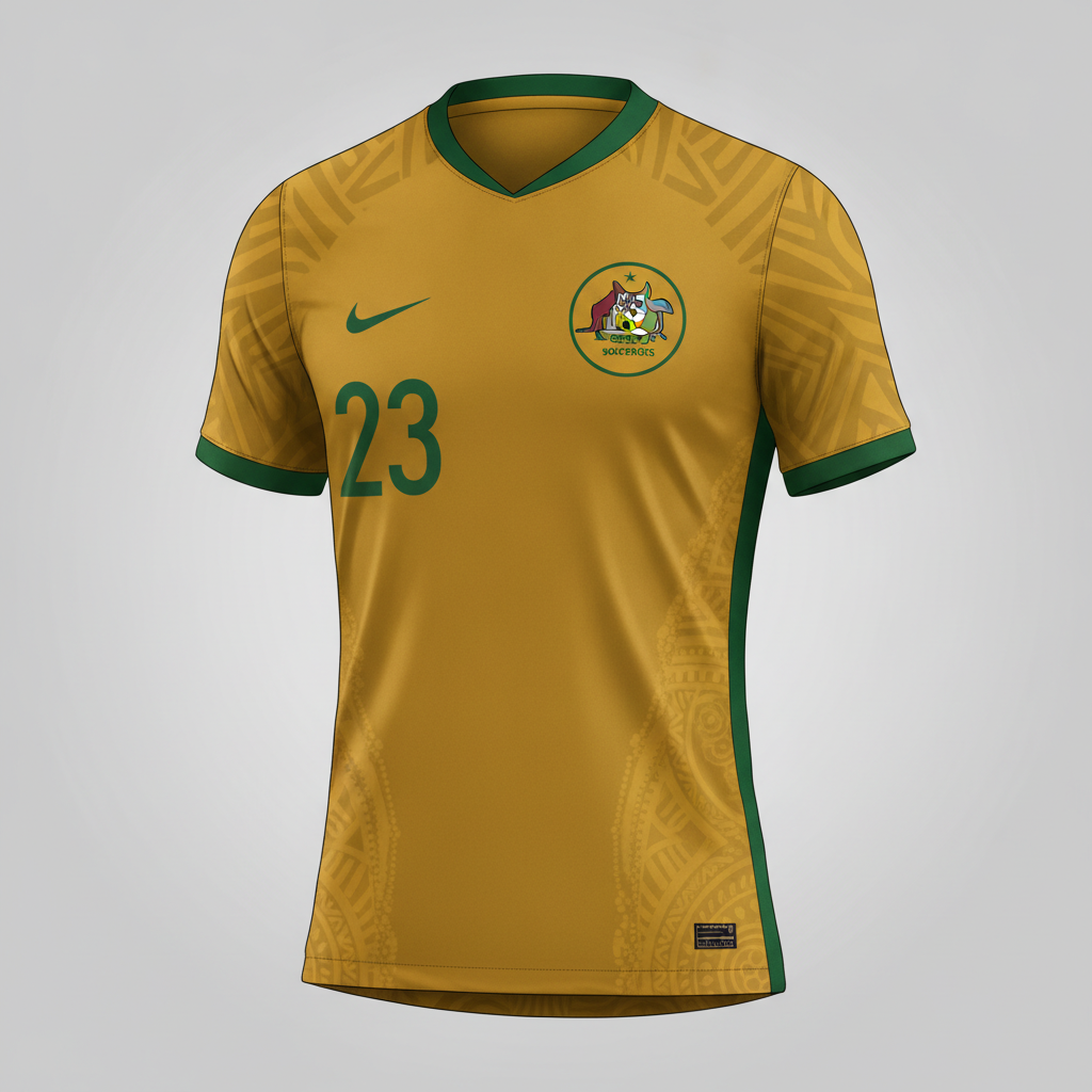 Skupina D Svjetsko prvenstvo 2026 – dres Australija