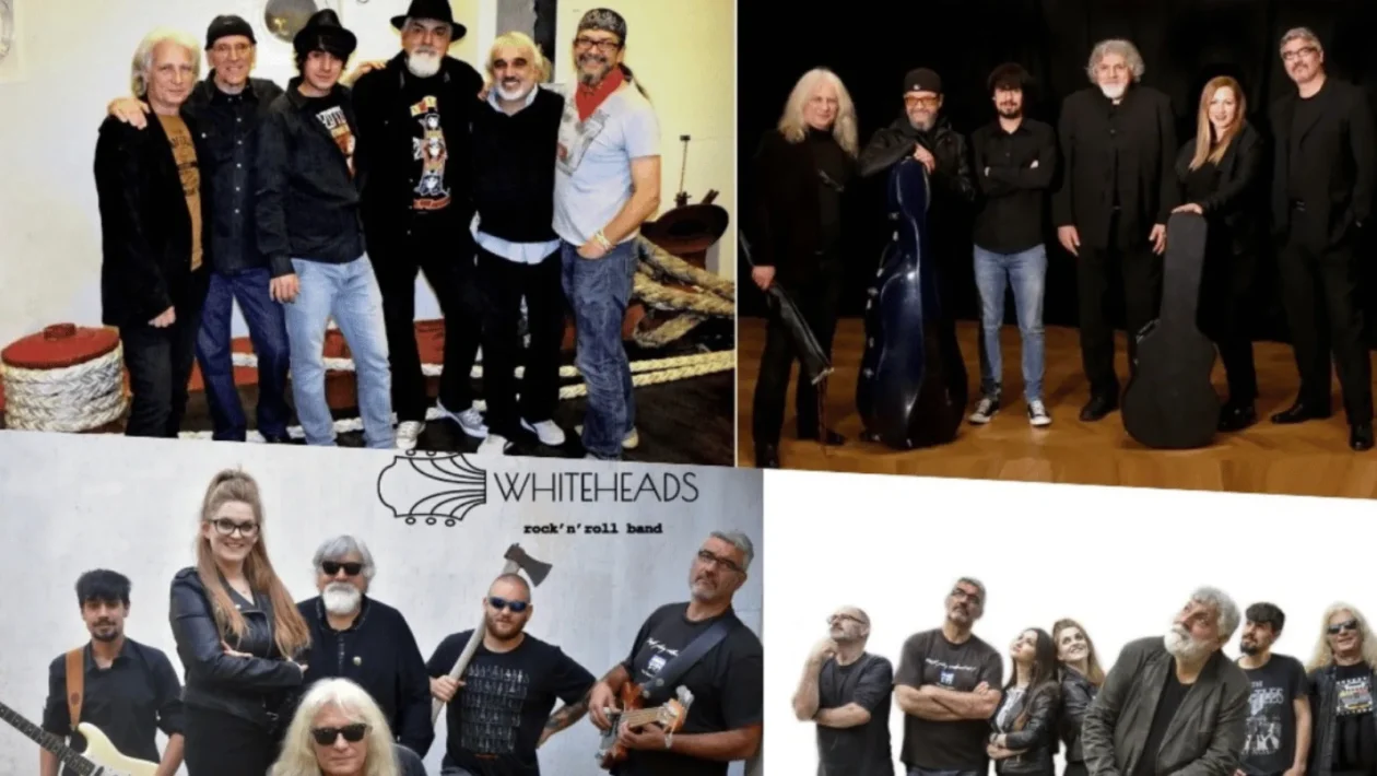 Riječki rock sastav Whiteheads nastupa na Festivalu dalmatinske šansone u Šibeniku
