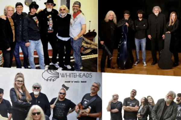Riječki rock sastav Whiteheads nastupa na Festivalu dalmatinske šansone u Šibeniku