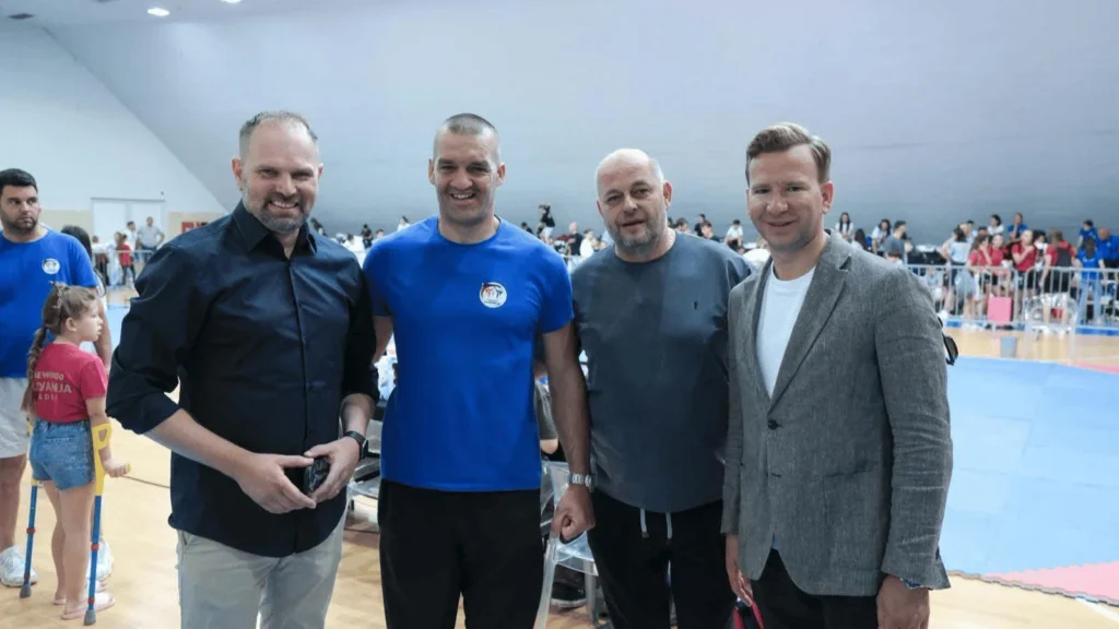 Natjecatelji na 7. Zadar Openu u dvorani Višnjik u Zadru