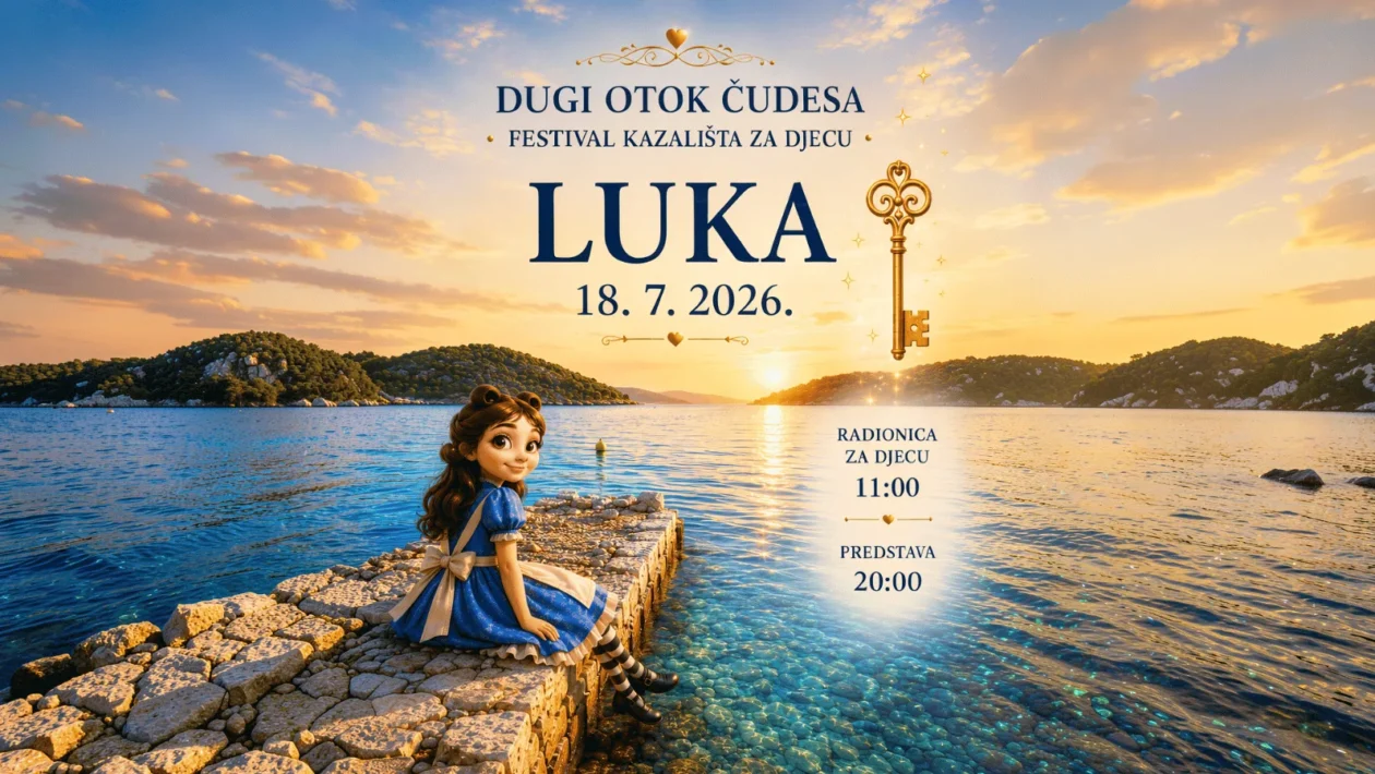 Dugi otok čudesa stiže u Luku Kazališna magija za djecu i odrasle