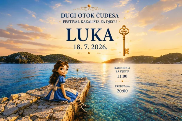 Dugi otok čudesa stiže u Luku Kazališna magija za djecu i odrasle