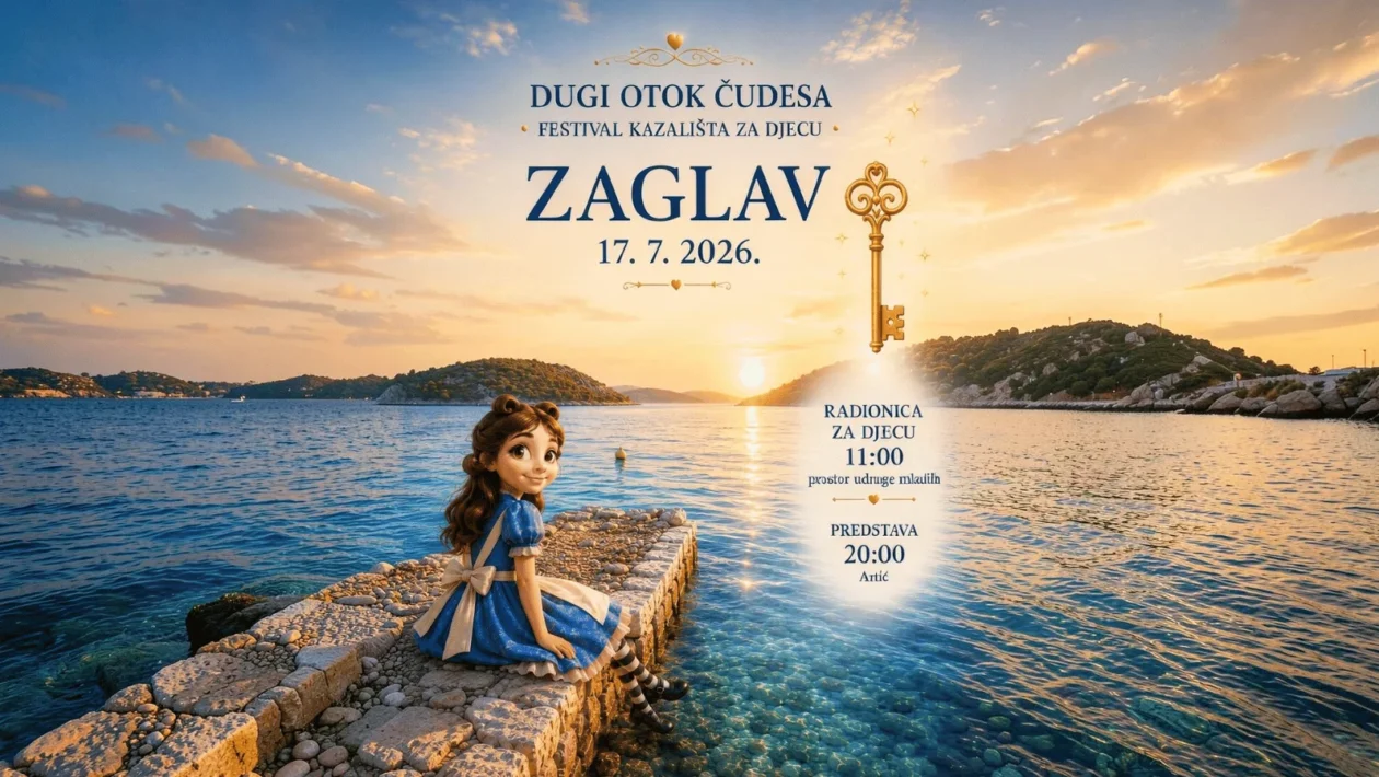 Dugi otok čudesa stiže u Zaglav Kazališna čarolija za najmlađe