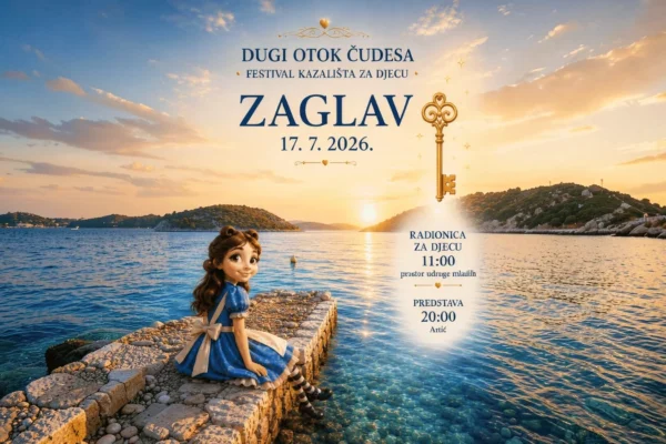Dugi otok čudesa stiže u Zaglav Kazališna čarolija za najmlađe