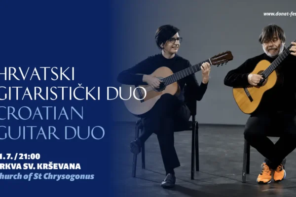 Hrvatski gitaristički duo nastupa na 66. Glazbenim večerima u Sv. Donatu