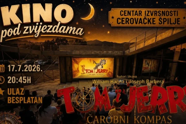 Kino pod zvijezdama u Cerovačkim špiljama Nezaboravna filmska večer