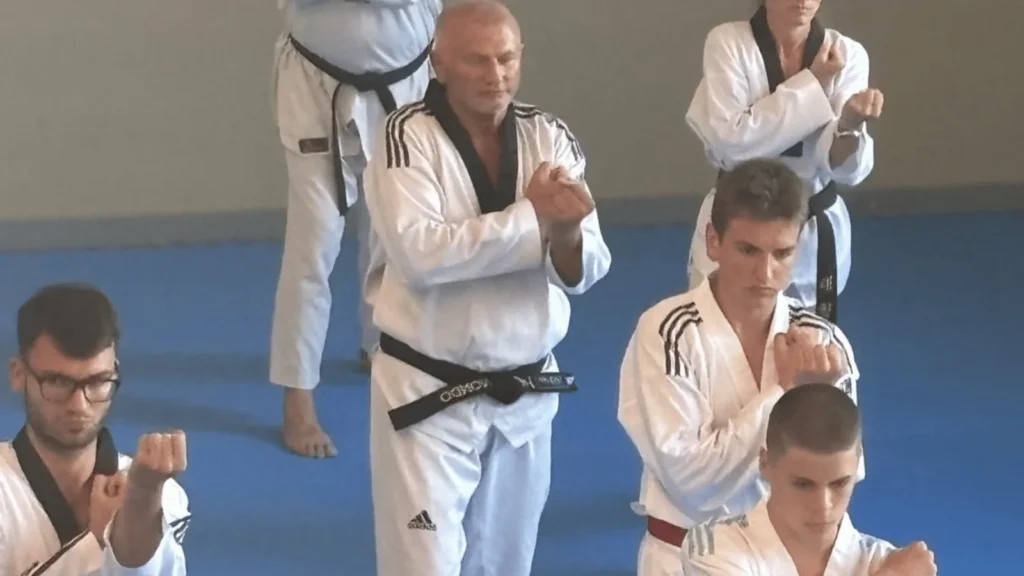 Taekwondo kamp Korčula Maks Baraba i Antonio Dellavia