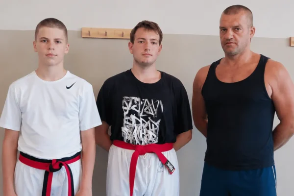 Taekwondo kamp Korčula Maks Baraba i Antonio Dellavia