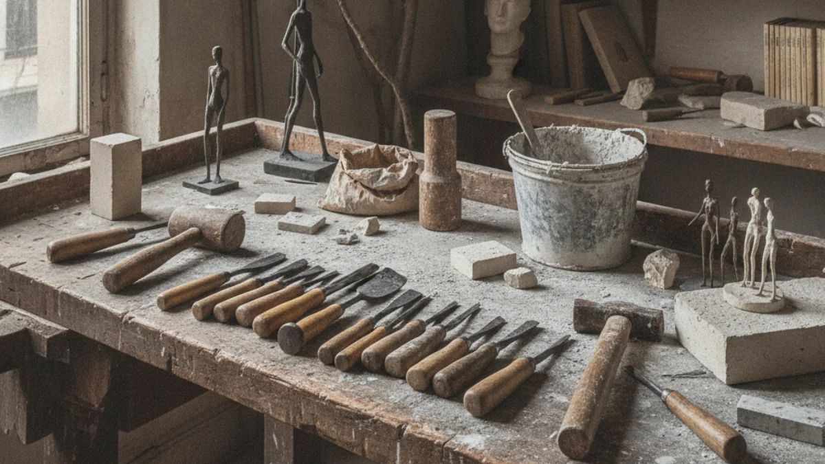 Kreativni alati i radni prostor umjetnika: Alberto Giacometti