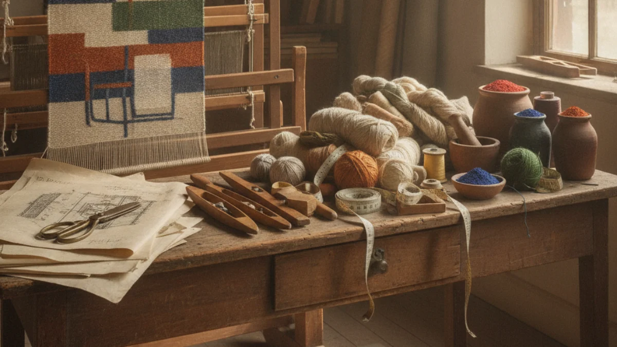 Kreativni alati i radni prostor umjetnika: Anni Albers