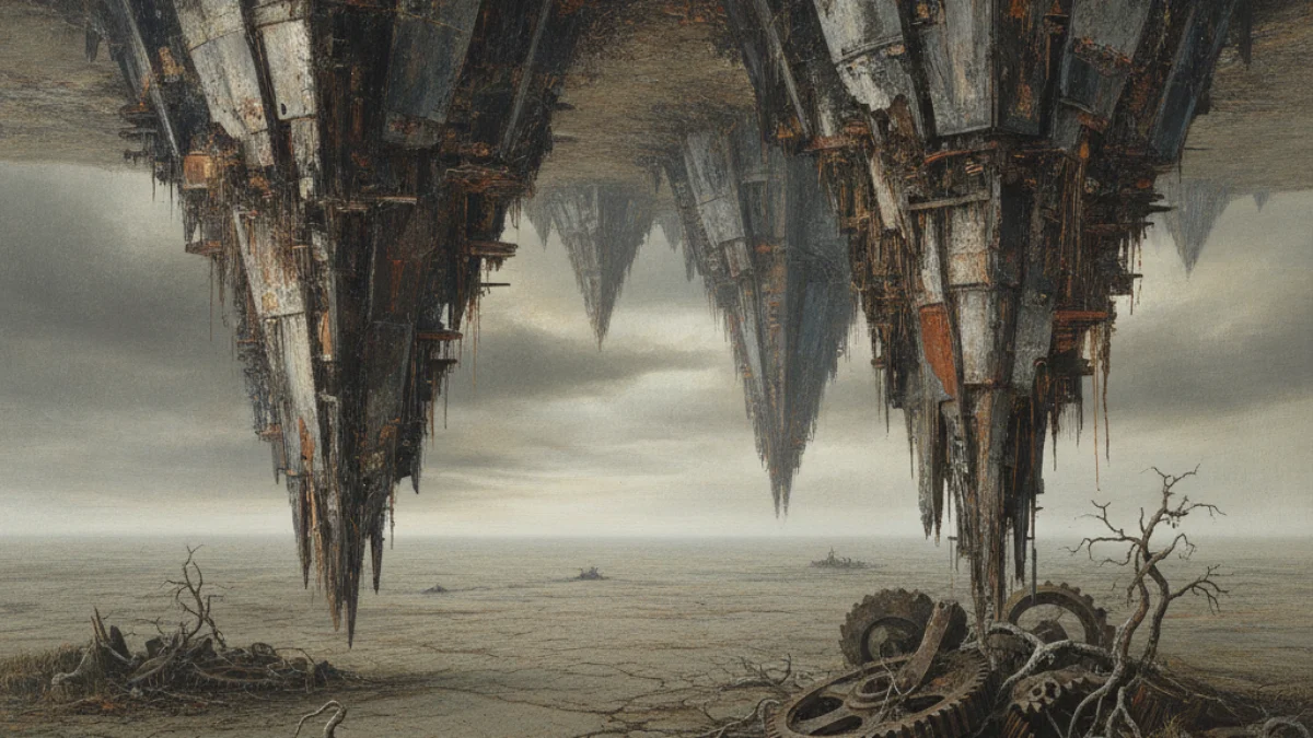 Vizualna interpretacija inspirirana radom: Anselm Kiefer
