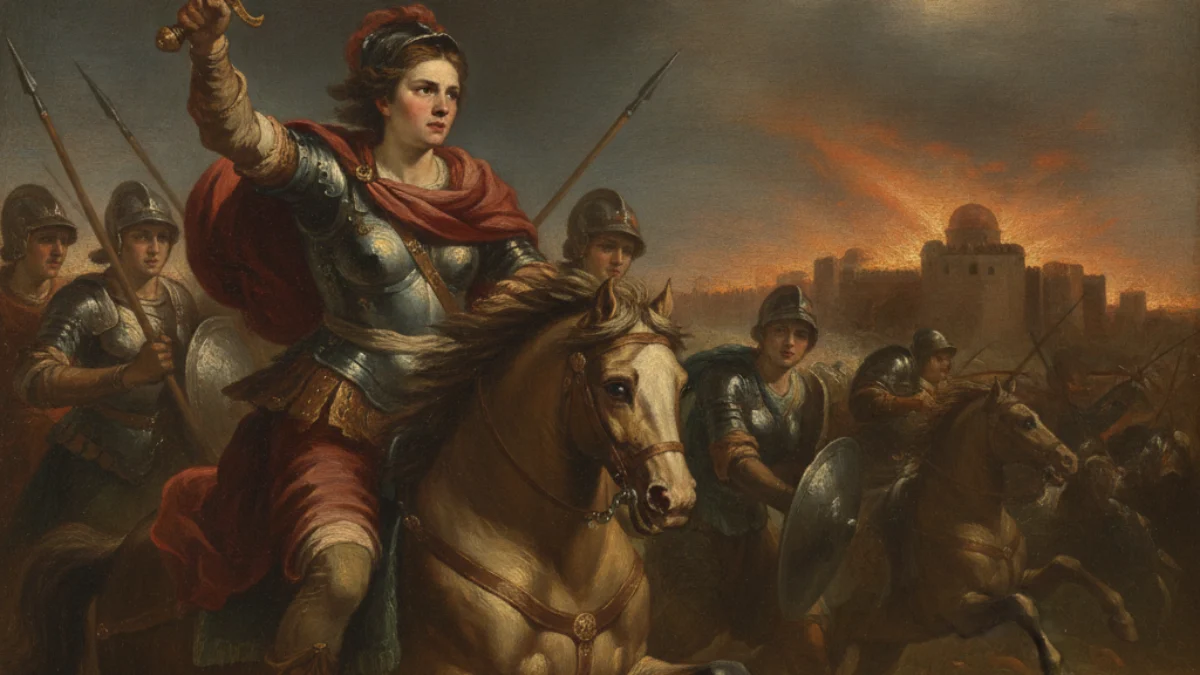 Vizualna interpretacija inspirirana radom: Artemisia Gentileschi