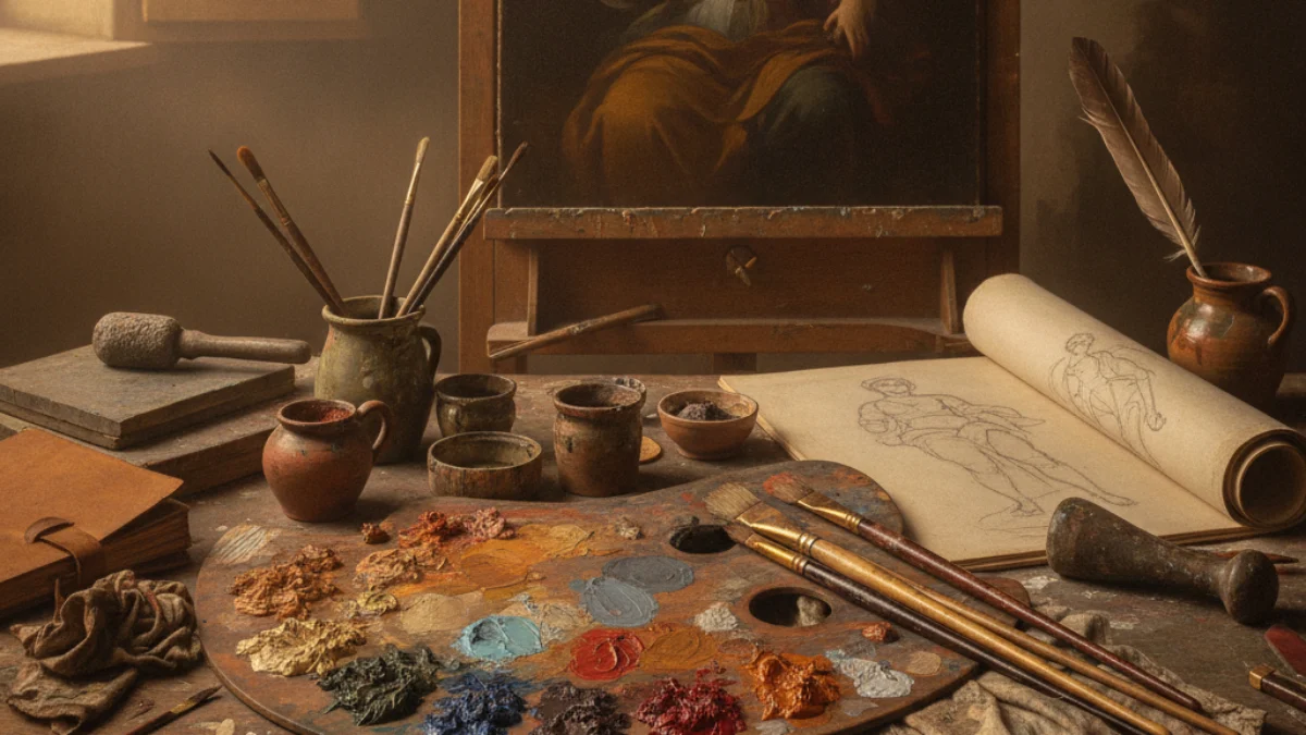 Kreativni alati i radni prostor umjetnika: Artemisia Gentileschi