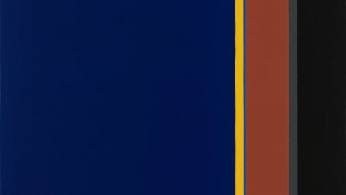 Vizualna interpretacija inspirirana radom: Barnett Newman