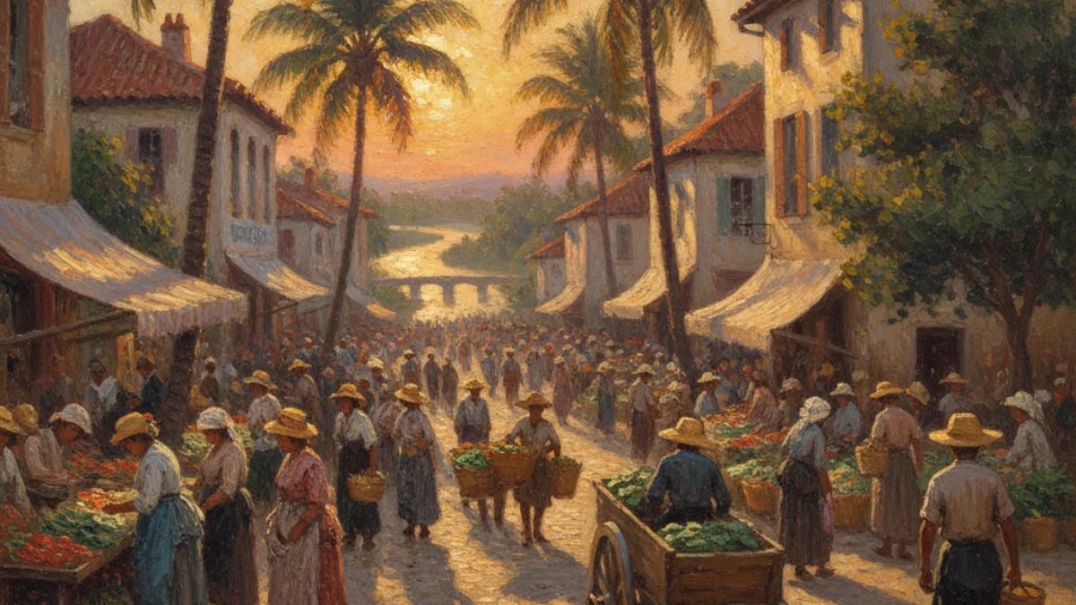 Vizualna interpretacija inspirirana radom: Camille Pissarro