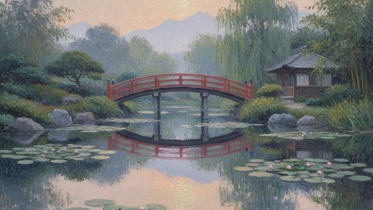 Vizualna interpretacija inspirirana radom: Claude Monet