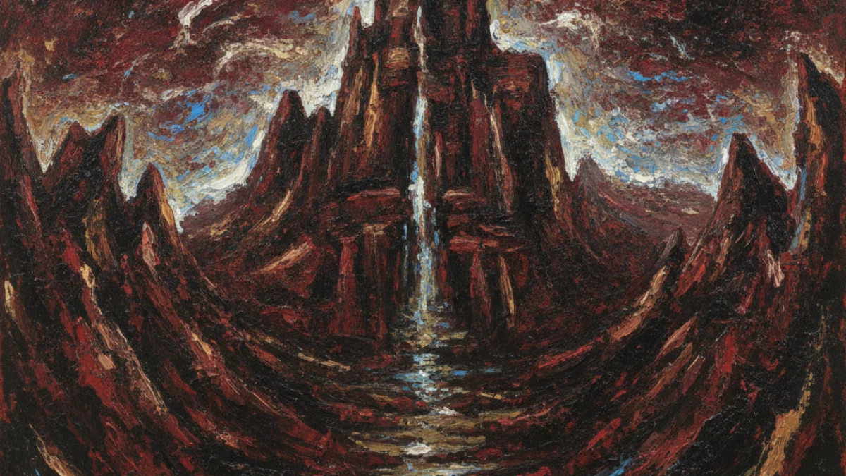Vizualna interpretacija inspirirana radom: Clyfford Still