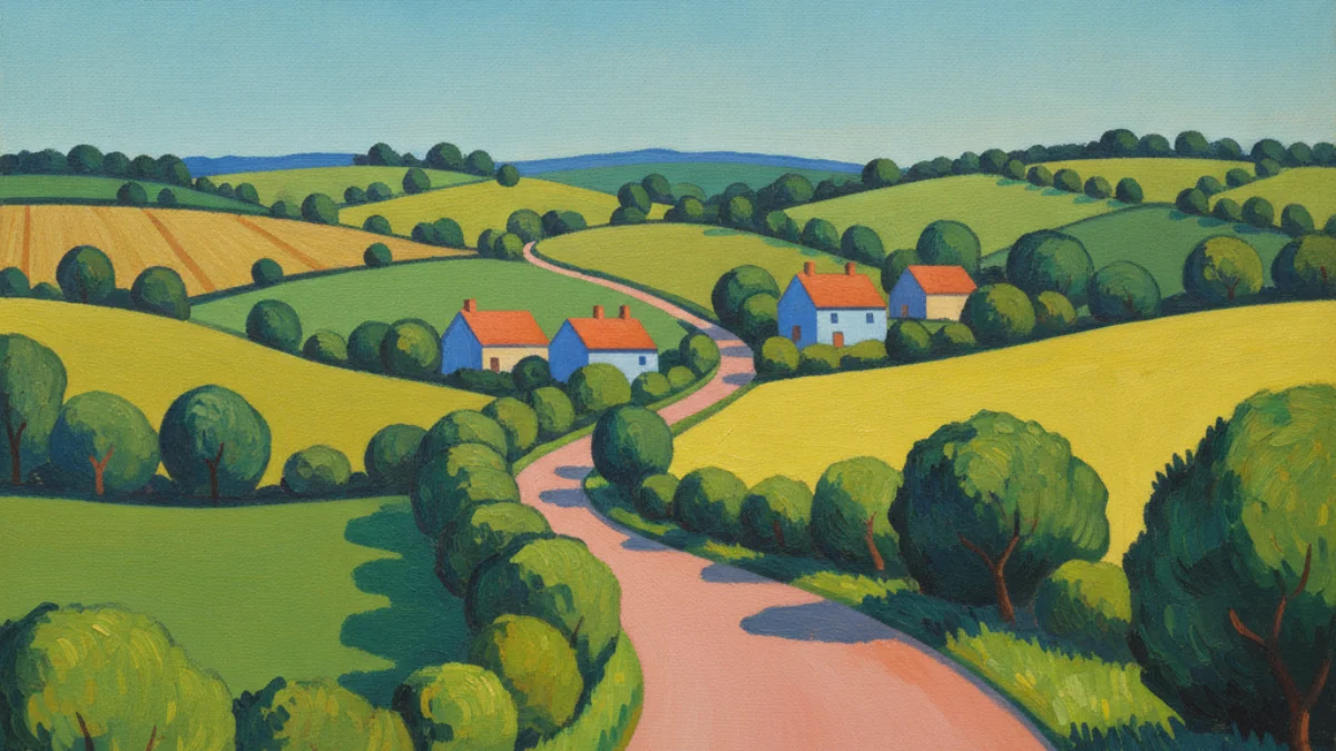 Umjetnička ilustracija u stilu i duhu stvaralaštva: David Hockney