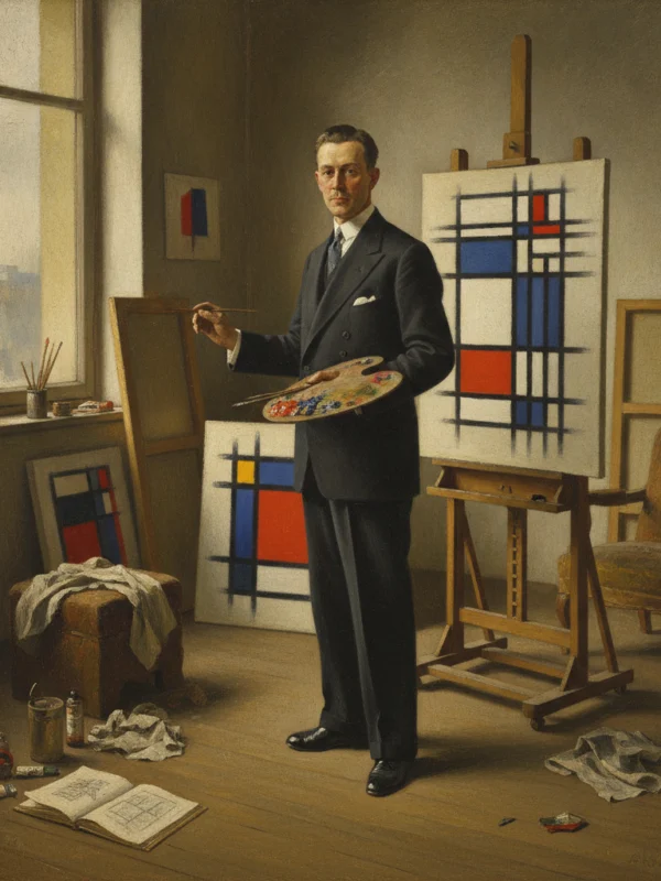 Portret umjetnika: Piet Mondrian