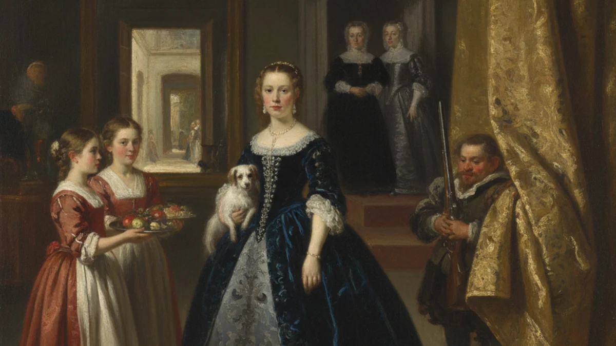 Umjetnička ilustracija u stilu i duhu stvaralaštva: Diego Velázquez