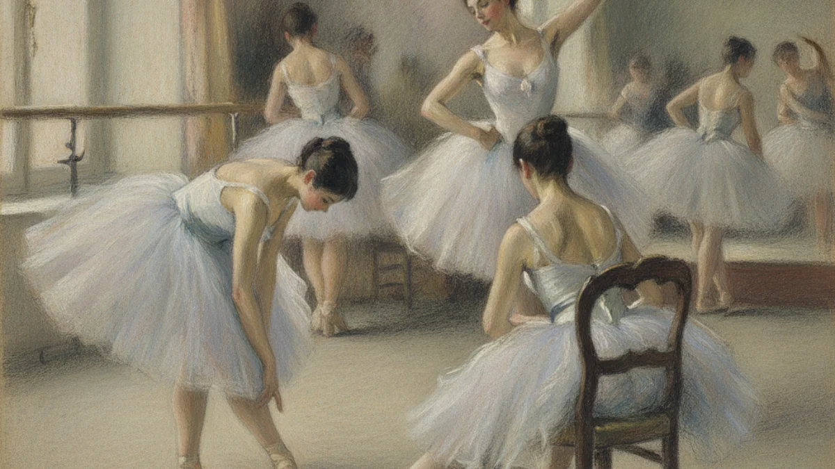 Umjetnička ilustracija u stilu i duhu stvaralaštva: Edgar Degas