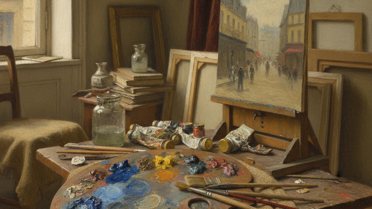 Kreativni alati i radni prostor umjetnika: Édouard Manet
