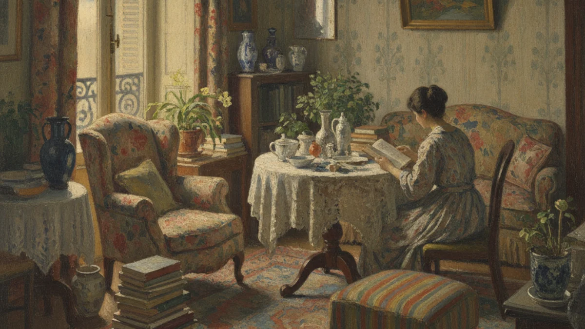 Vizualna interpretacija inspirirana radom: Édouard Vuillard