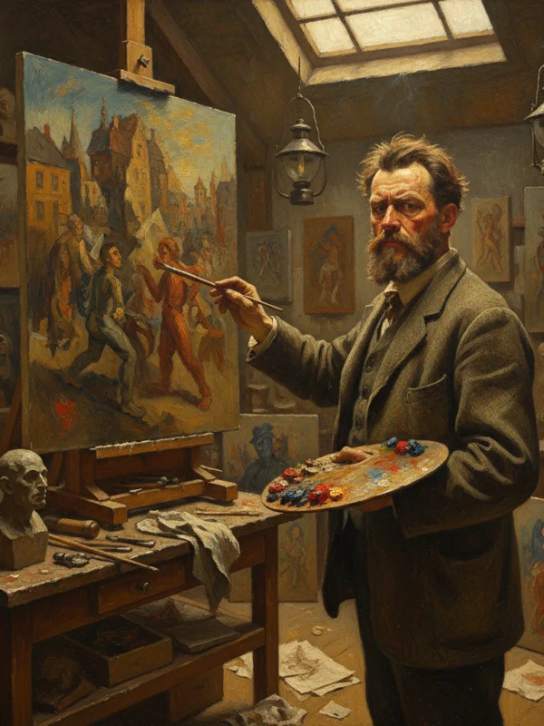 Portret umjetnika: Oskar Kokoschka