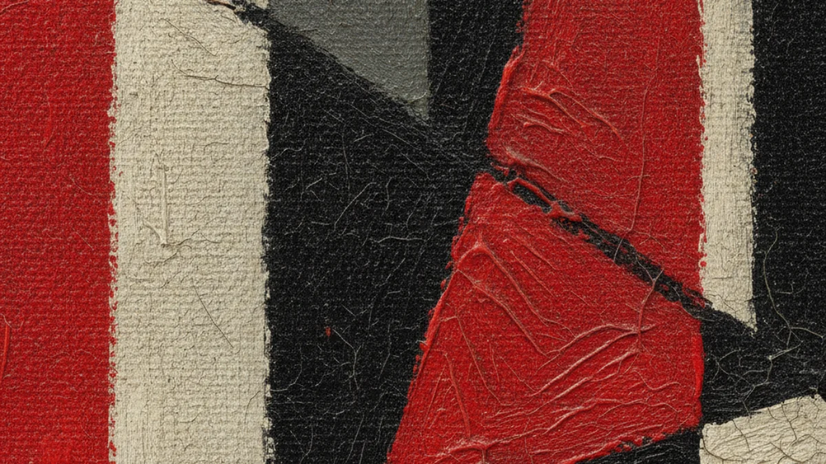 Detalj teksture i materijala karakterističnih za rad: El Lissitzky