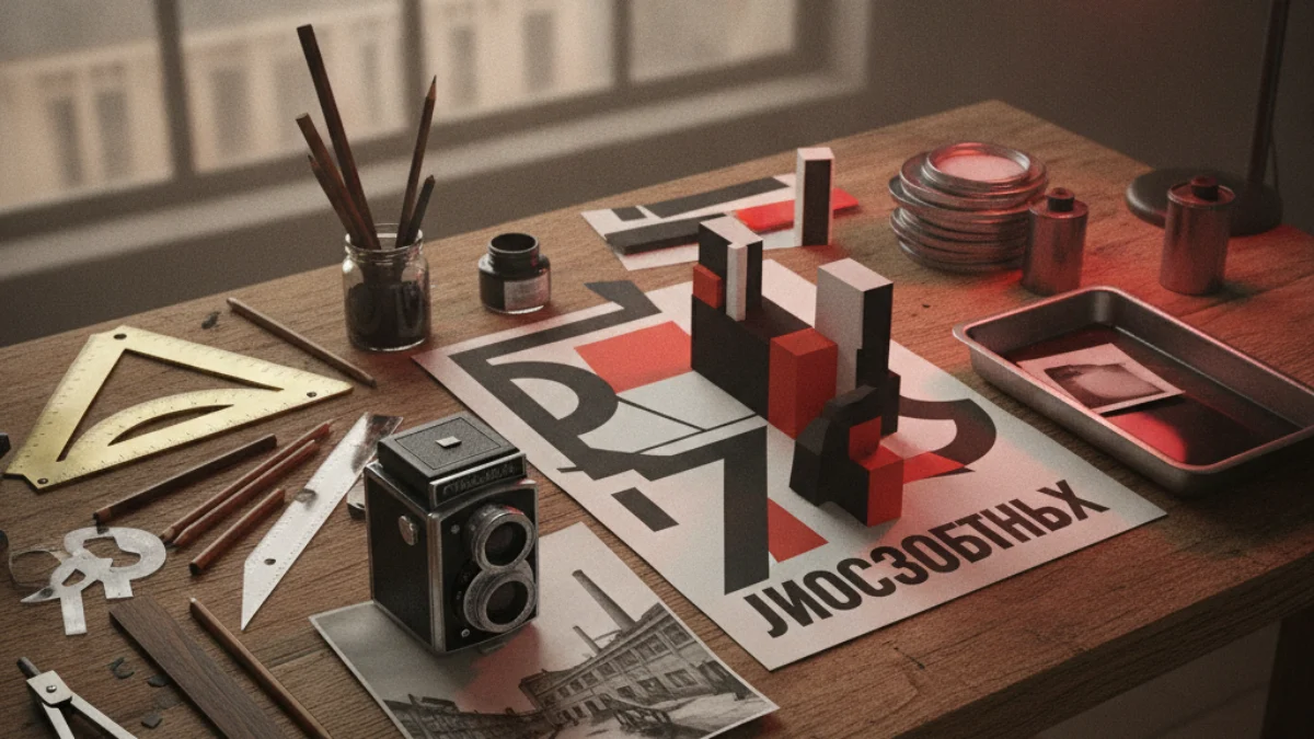 Kreativni alati i radni prostor umjetnika: El Lissitzky