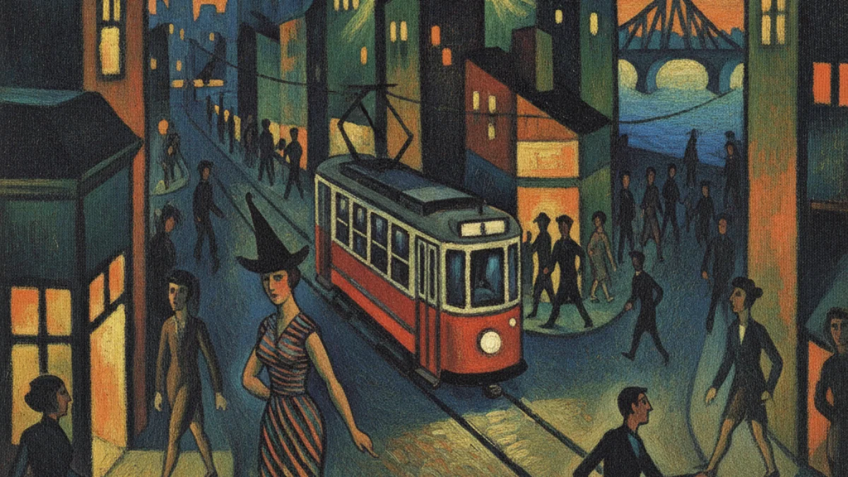Vizualna interpretacija inspirirana radom: Ernst Ludwig Kirchner