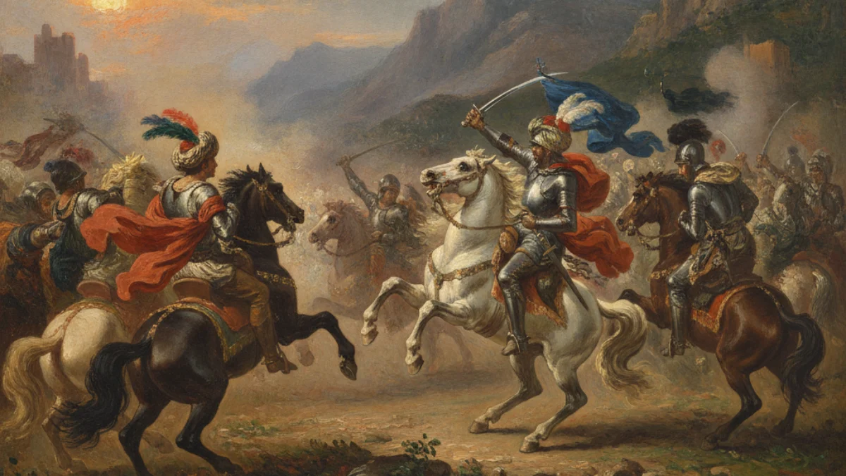 Umjetnička ilustracija u stilu i duhu stvaralaštva: Eugène Delacroix