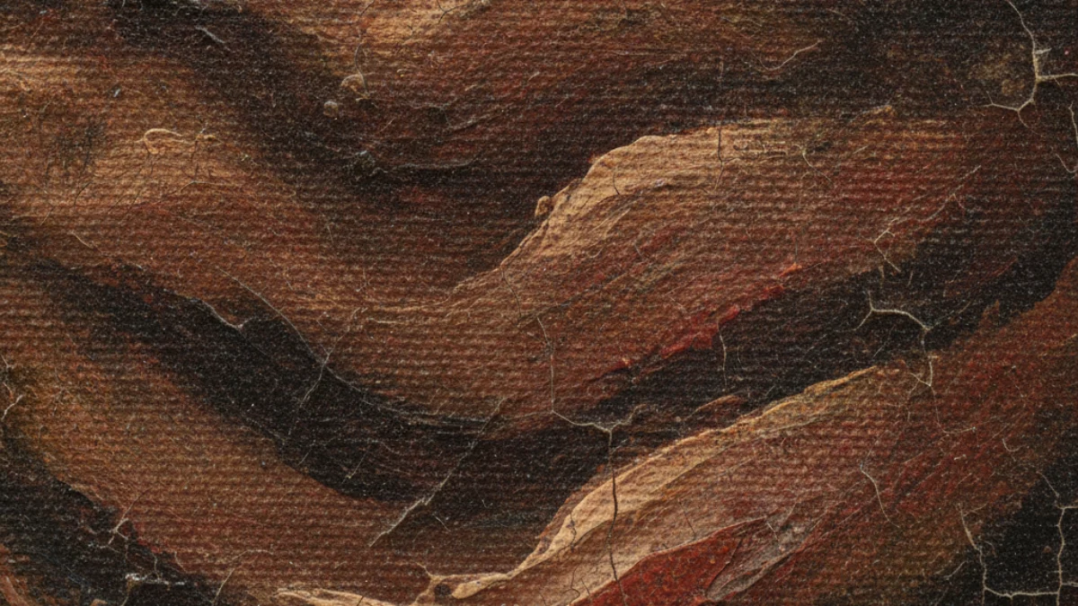 Detalj teksture i materijala karakterističnih za rad: Francisco Goya