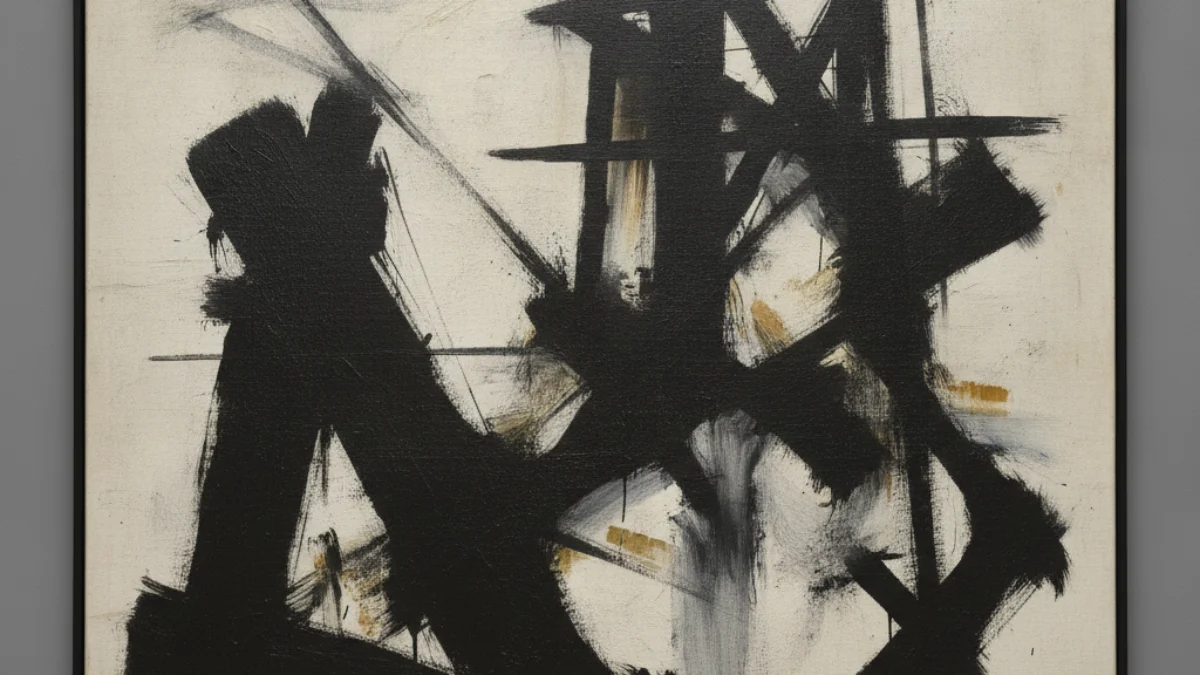 Umjetnička ilustracija u stilu i duhu stvaralaštva: Franz Kline